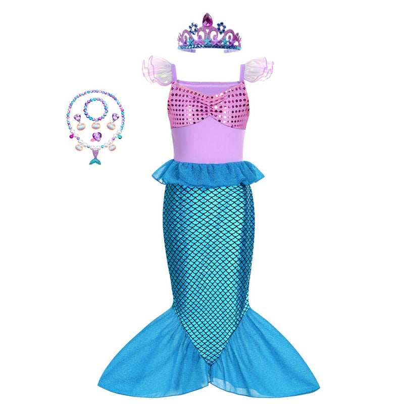 Ariel | kleine Meerjungfrau Kostüm für Kinder
