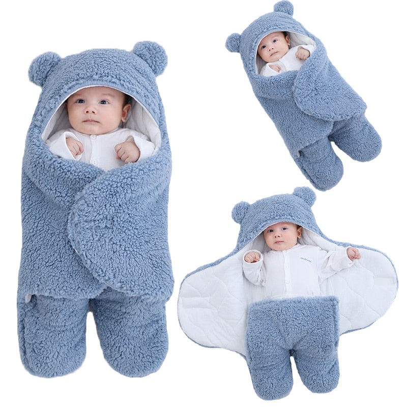 MOONBIFFY Wrap Blanket | Baby wickeln und Decke in einem