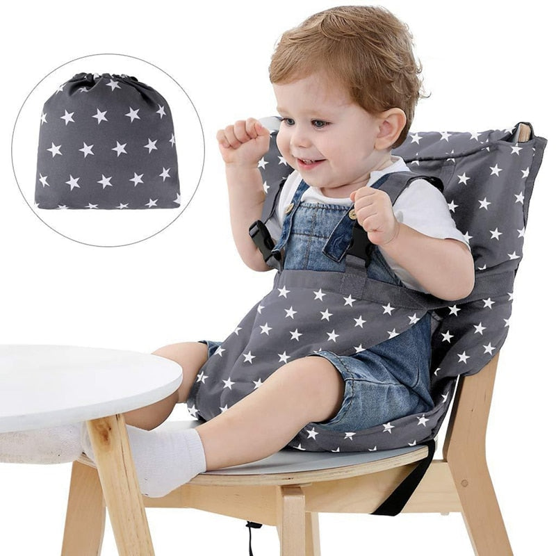 Universele Kinderstoel® | Tover iedere stoel om tot kinderstoel!
